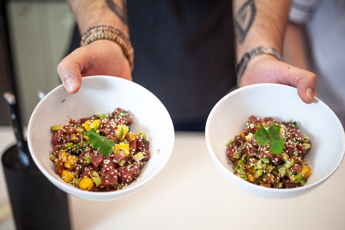 Поке из тунца