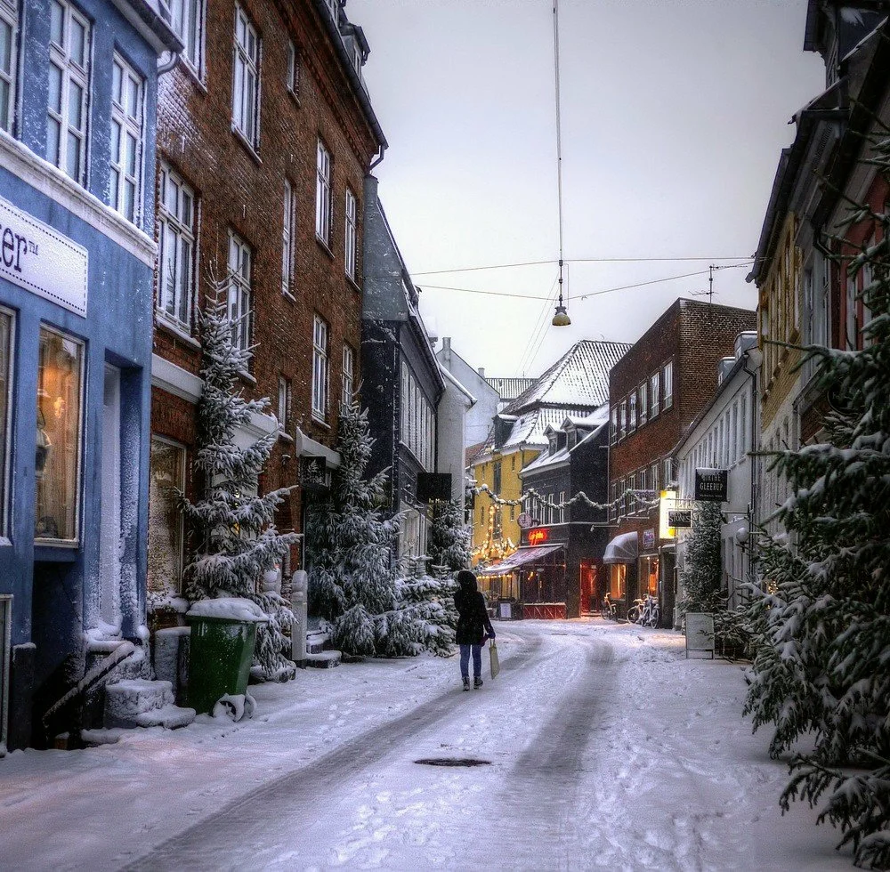 Зимнее время в Дании