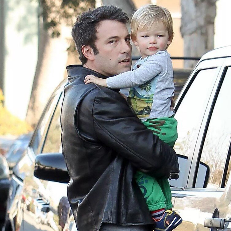 Бен Аффлек с сыном