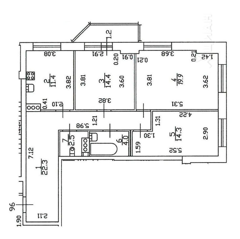 До перепланировки. Из личного архива автора.