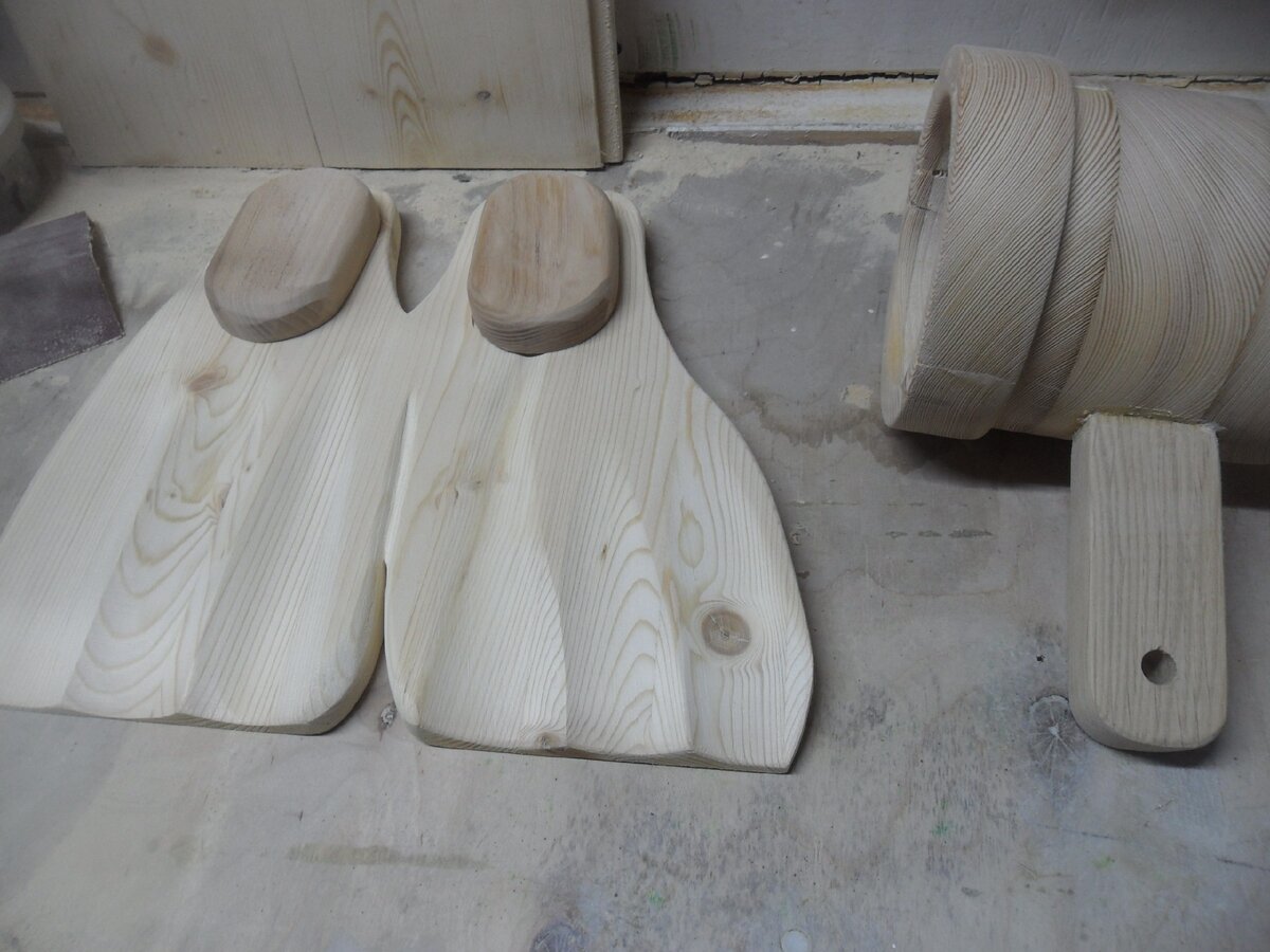 Заготовки светильника.