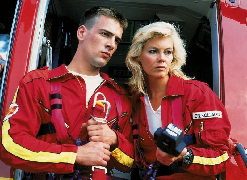 Наверное, самая главная и горячо любимая зрителями, пара "Альпийского патруля". Санитар Ральф Шталлер (Вольфганг Крэве) и врач Габриэлла Колльман (Аня Фризе).