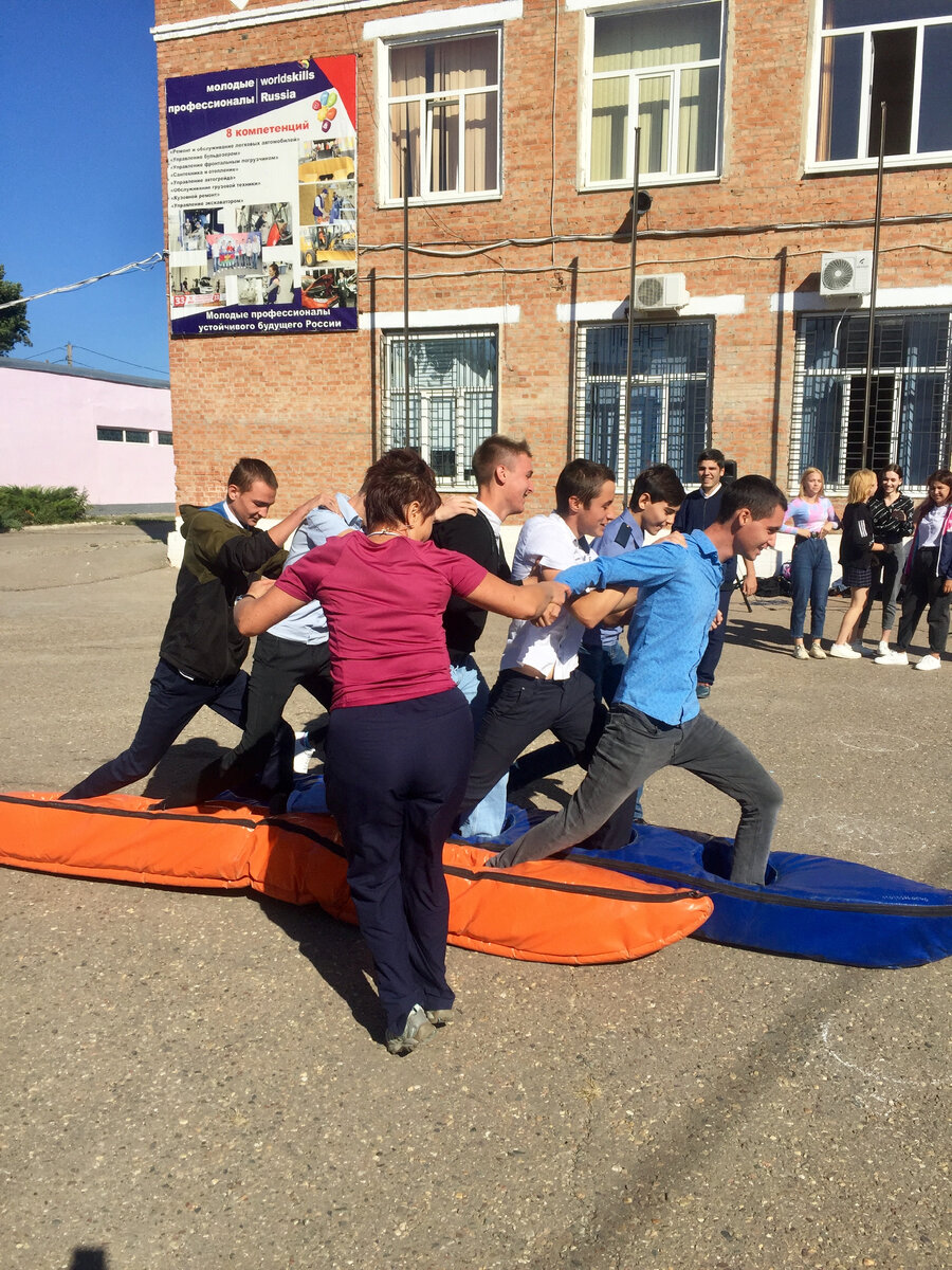 Одно из  мероприятий в нашем техникуме... 