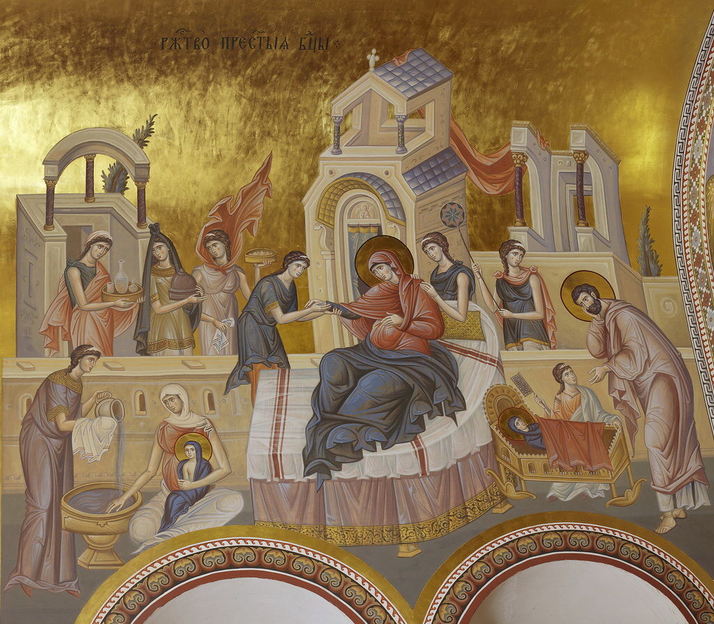 Рождество Богородицы. Роспись Покровского храма