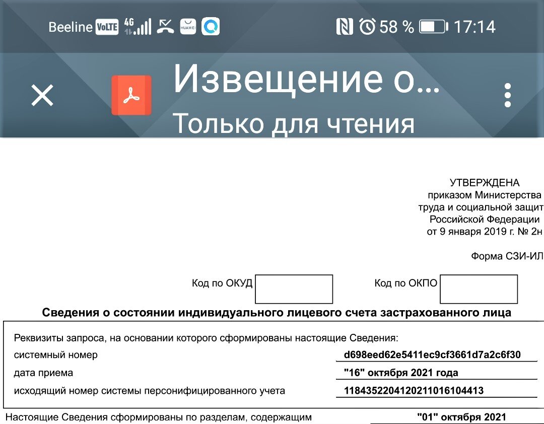 Заказала выписку из пенсионного дела на сайте Госуслуг - попробуем  рассчитать мою будущую пенсию | ИСКРА | Дзен