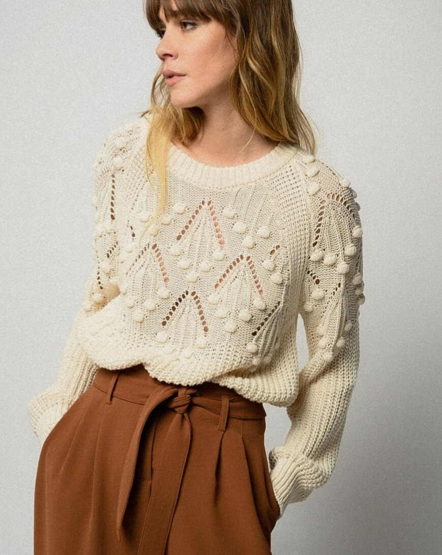 Джемпер с шишечками Monki