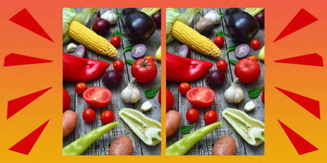 есть пять отличий