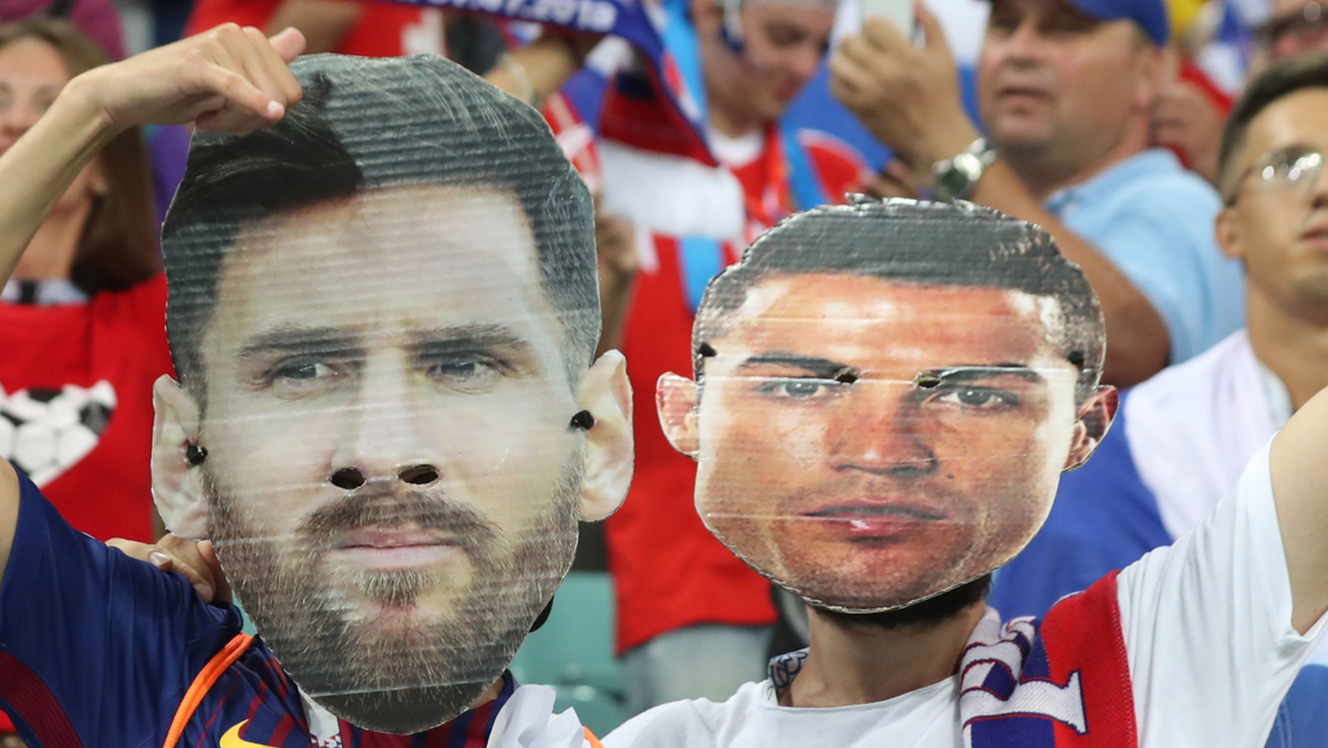 Криштиану Роналду и Лионель Месси могли столкнуться в Лиге чемпионов пятый раз. Фото: globallookpress