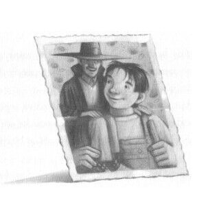 Рубеус Хагрид с отцом. Фанарт из интернета