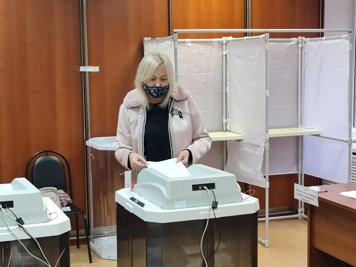 Выборы в Серпуховском районе.