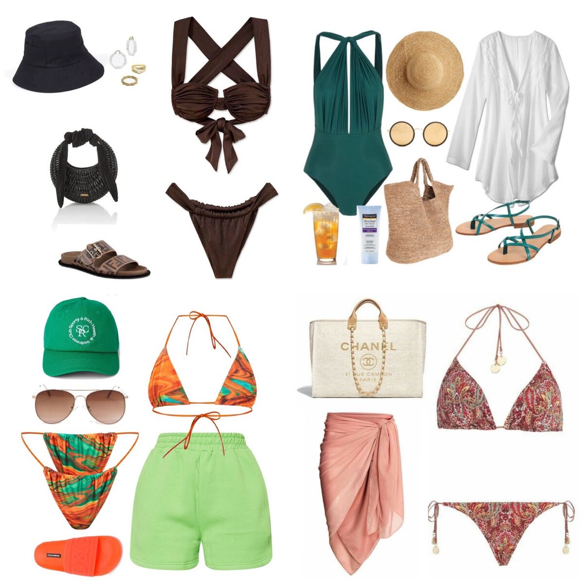 Примеры пляжных капсул