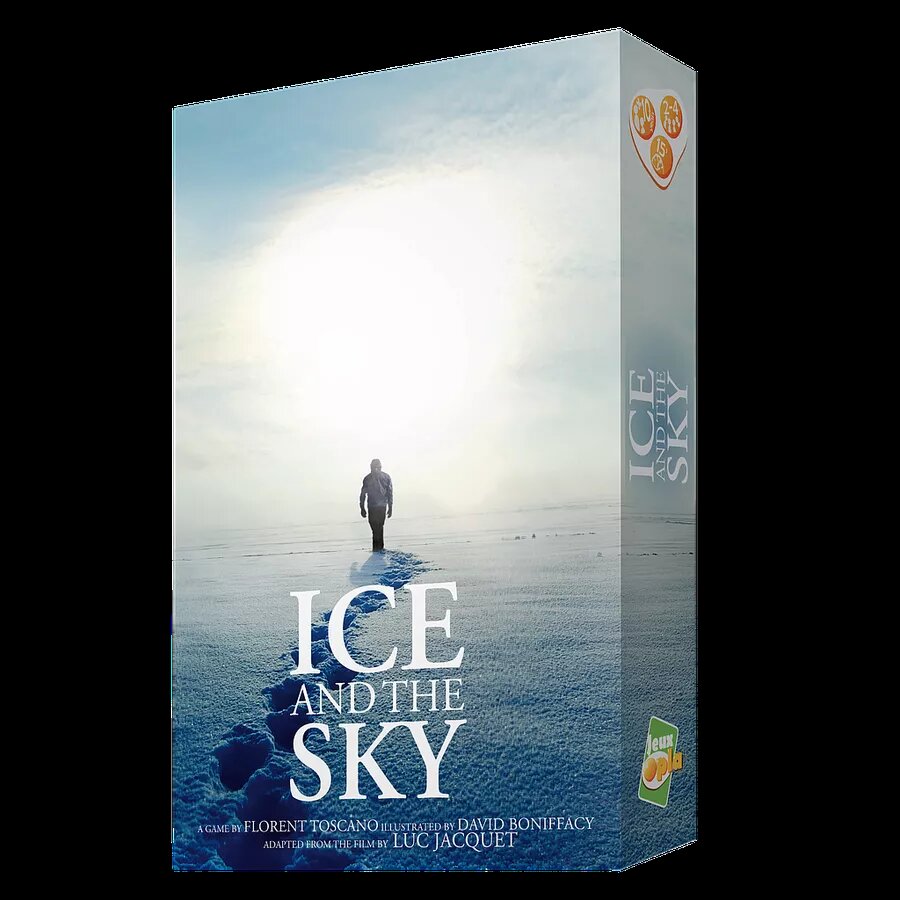 Коробка настольной игры Лёд и небо / Ice and the Sky