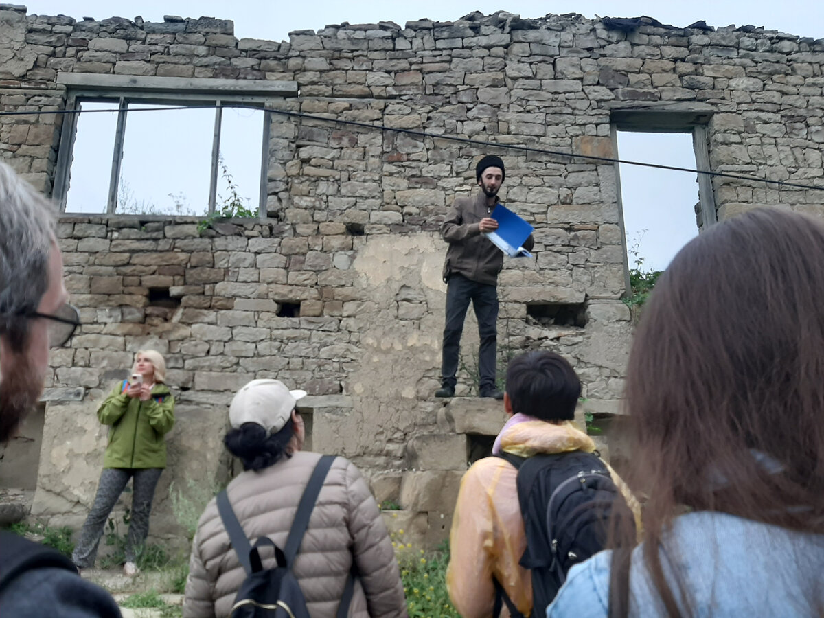 на экскурсии