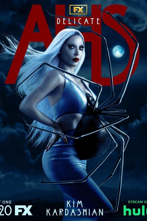 Ким Кардашьян на постере к 12 сезону.