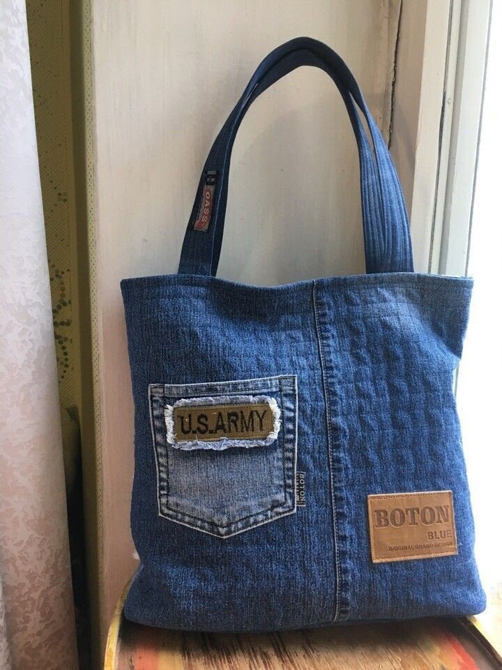 Идеи на тему «Джинсовая сумка» (22) | джинсовая сумка, модели джинсовых сумок, выкройки сумок