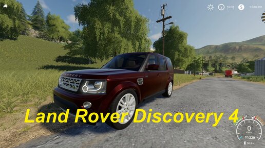 Land Rover Discovery 4 для Farming Simulator 19