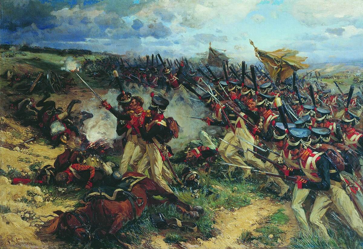 Бородинское сражение. Фото из свободных источников