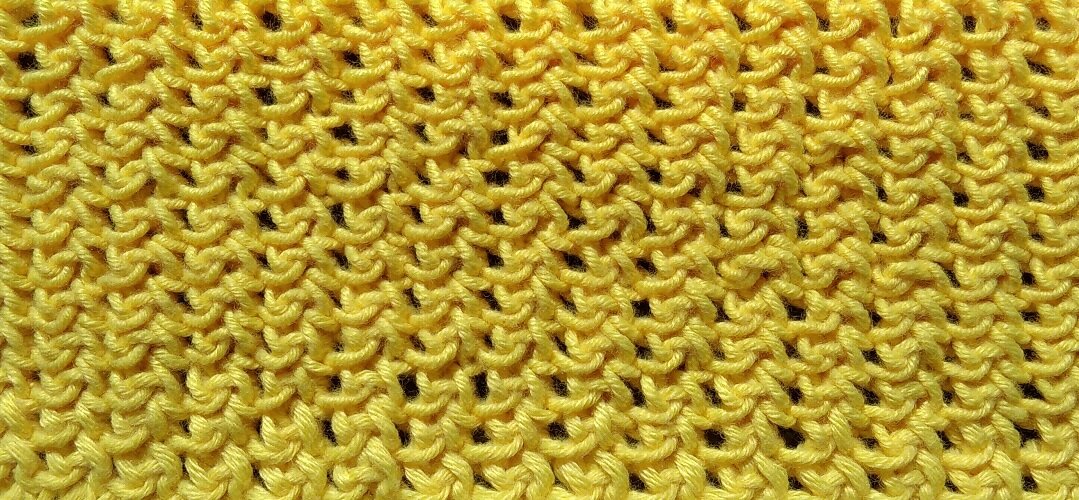 Изнаночная сторона узора