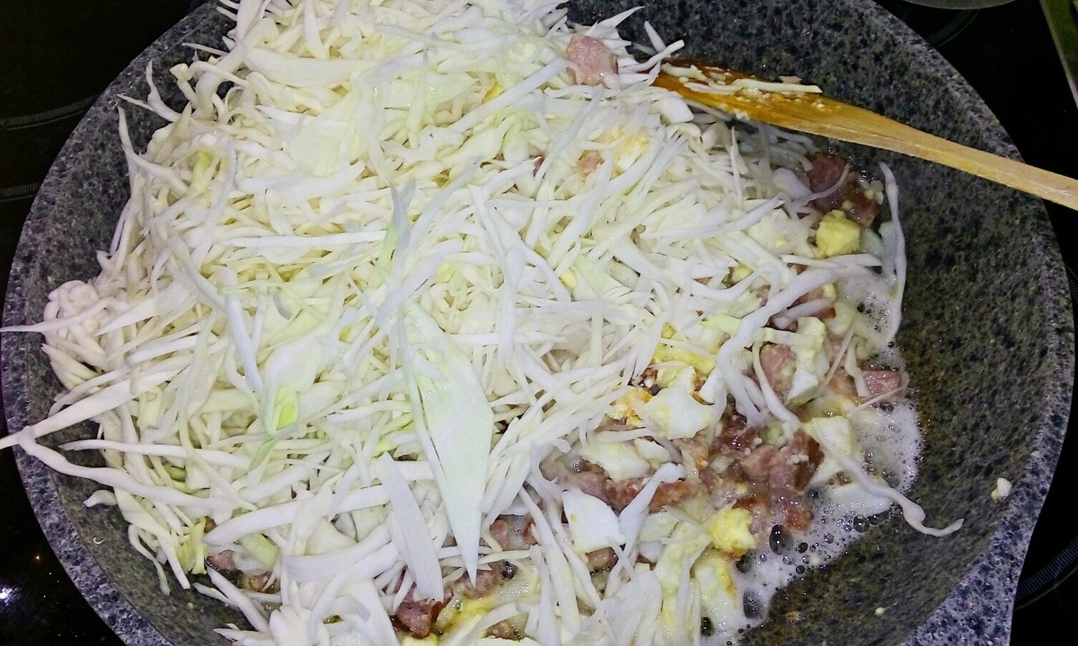 Капуста и яйца