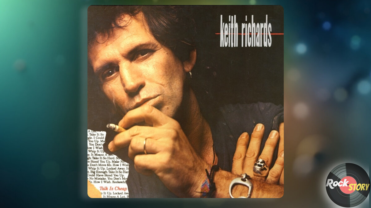 На фотографии изображена обложка альбома «Talk Is Cheap».