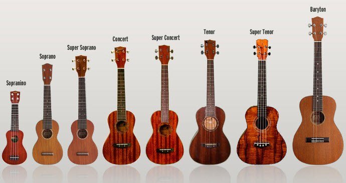 Where and how to buy the best ukuleles online with delivery in Montenegro and how much does it cost? This category of our store contains a huge number of ukuleles from the best brands in the world. For the convenience of finding the right model, we divided them by case size into: Soprano
Concert
Tenor
Baritone
Gitalele
They are also divided into acoustic (without a pickup) and electro-acoustic (with a pickup and the ability to connect to a combo amplifier or speaker system)
Prices range from the cheapest, simplest and most inexpensive (made in China) to professional premium models (made in the USA or Europe).
You can connect, check and listen to the sound of ukuleles in showrooms, but this is a rather troublesome and time-consuming task. When choosing a ukulele online, customers are usually guided by their own experience, online reviews (there are many videos on YouTube + lessons for beginners, as well as ready-made songs, chords, tuners, fight to play accompaniment) or competent expert advice.