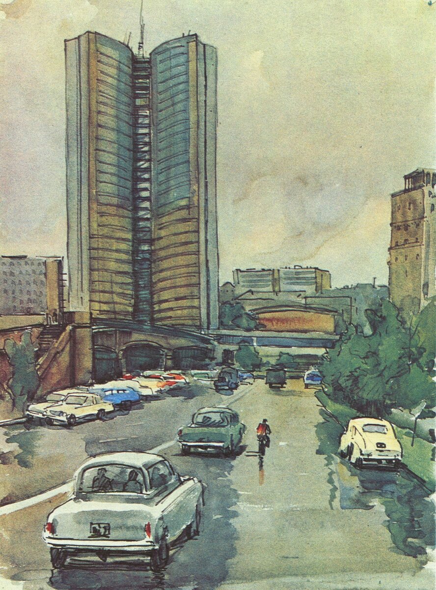 Рисунок города ссср