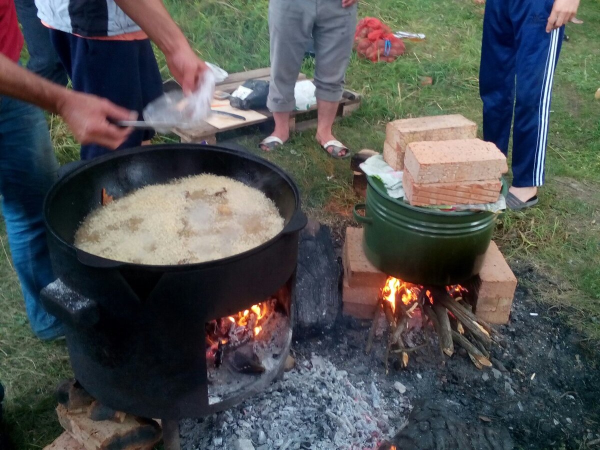 Плов на костре