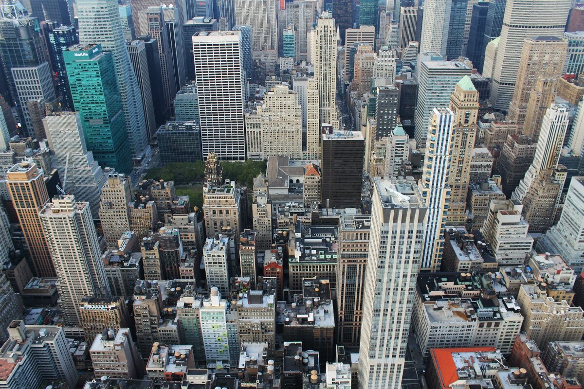 Небоскребы Манхеттен
