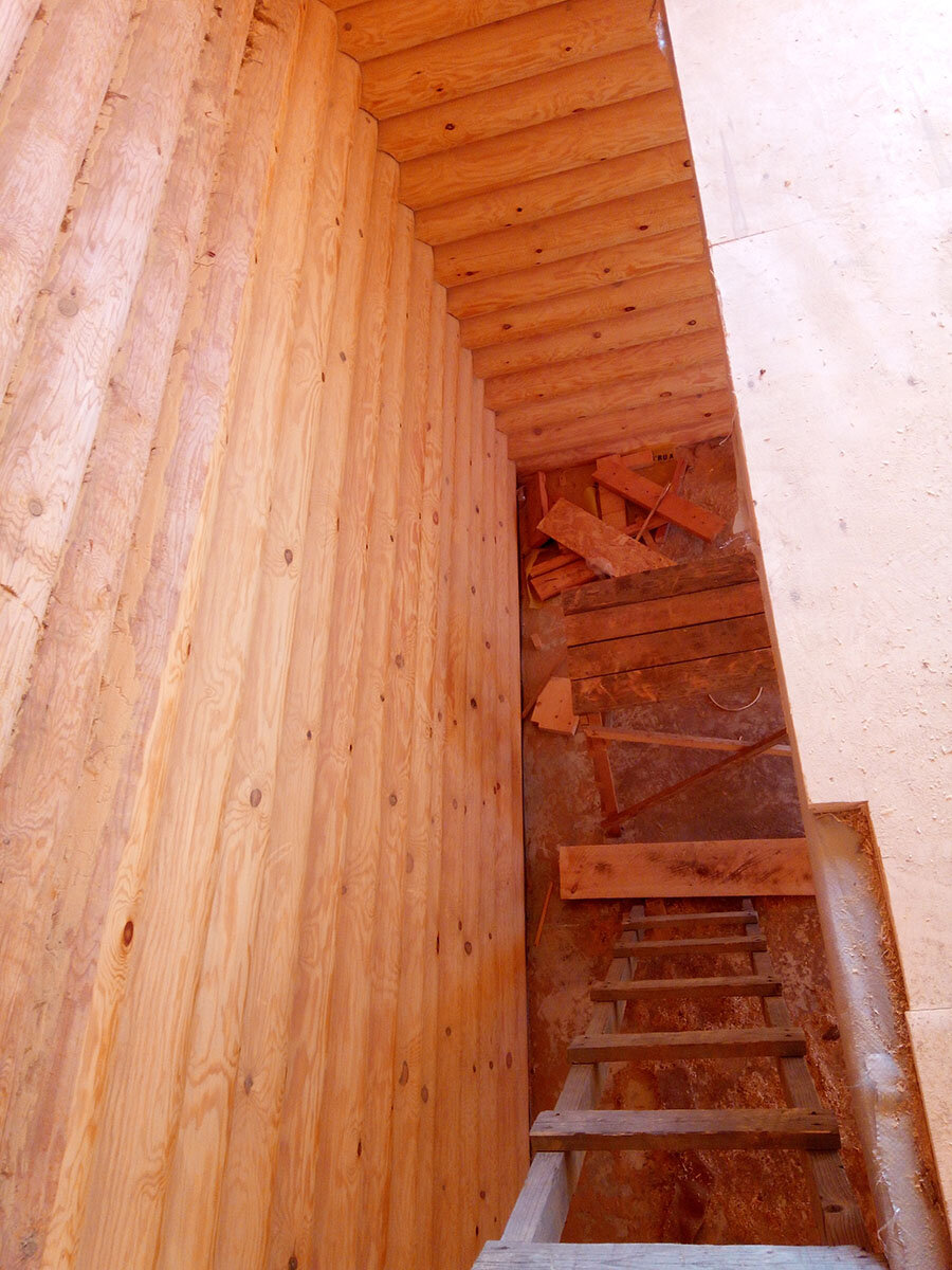 Лестничный проём прямой лестницы