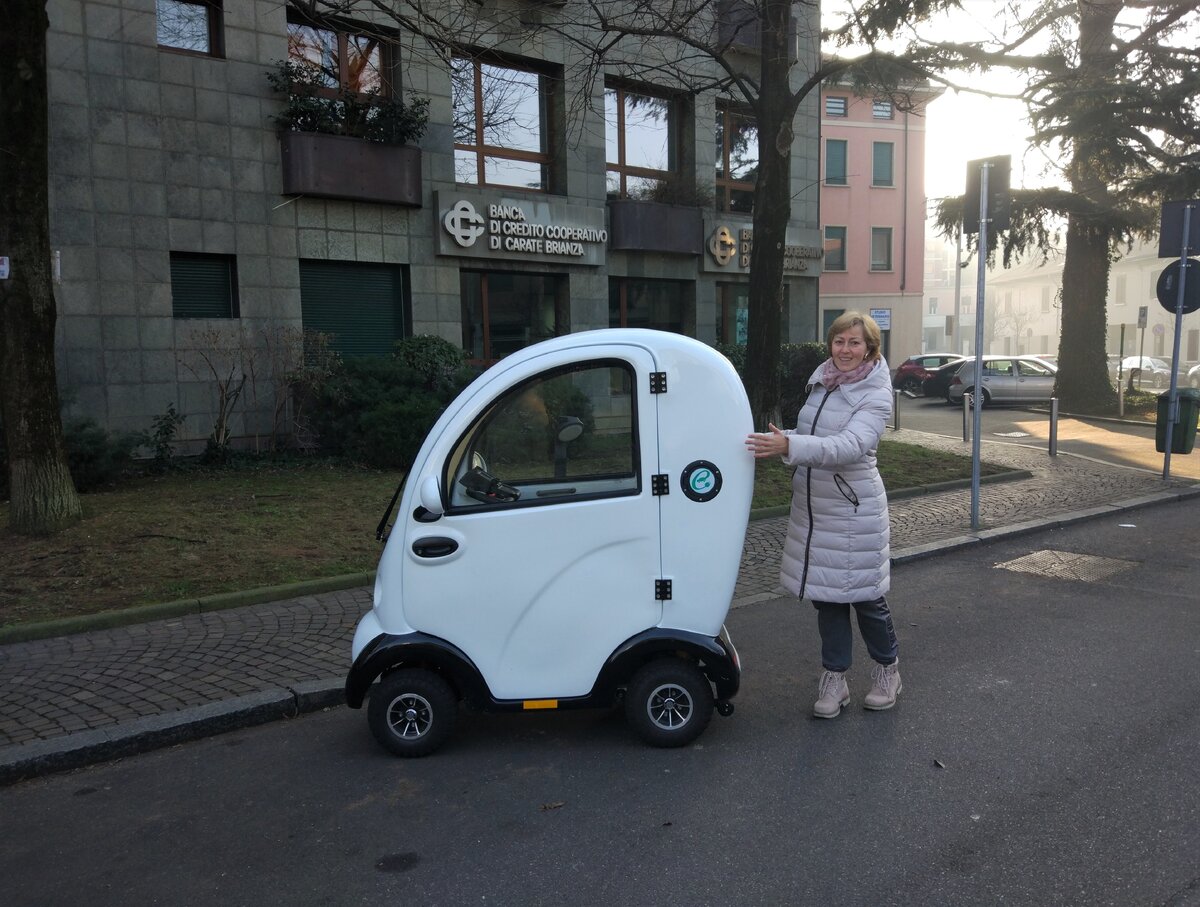 Машина идеального размера для итальянских дорог.