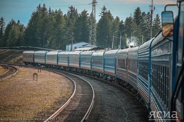 В Якутск пришел первый пассажирский поезд. Но пока это всего лишь красивый пиар