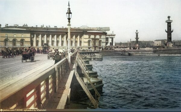 Эксклюзивные цветные фотографии Петербурга начала 20 века - часть 2
