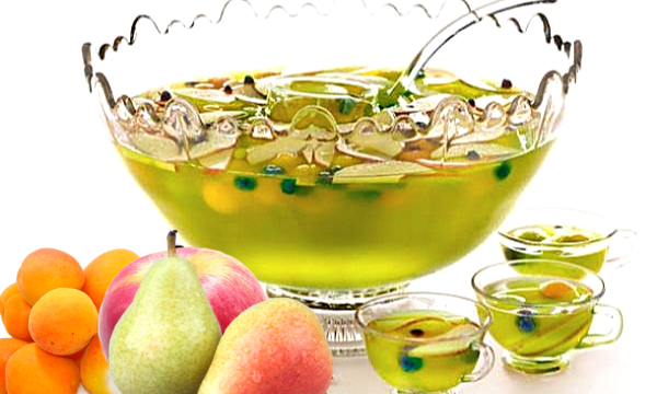 фруктовый пунш - алкогольный