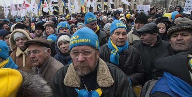 Украинцы зимой