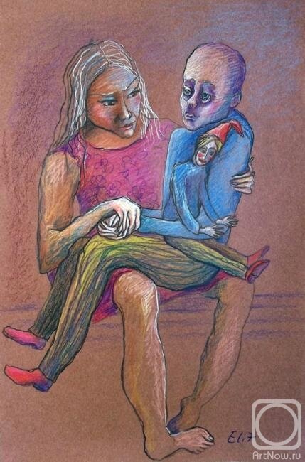 Несис-Михайличенко Элишева. Вне времени. https://artnow.ru/ru/gallery/2/2302/picture/0/763323.html?sen=14