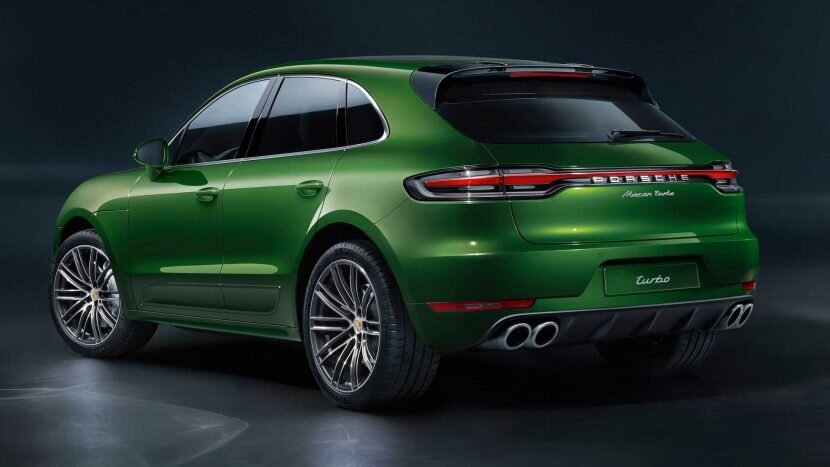  Porsche Macan Turbo - зади 