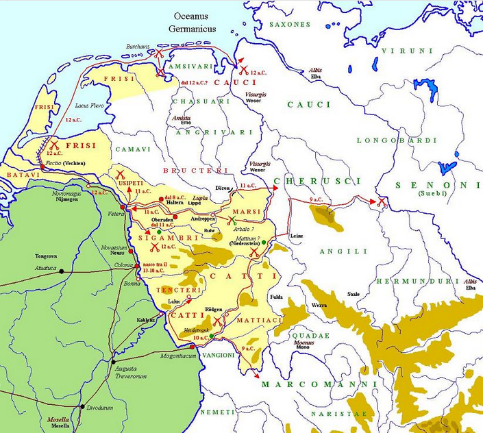 Источник фотографии: https://ru.wikipedia.org/wiki/Германские_войны_Августа#/media/Файл:Druso_in_Germania_per_Wikipedia.JP