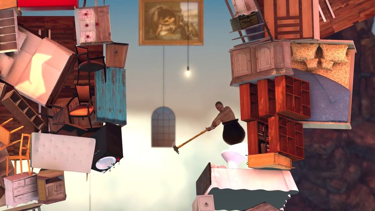 Рекордное время прохождения игры Getting Over It with Bennett Foddy |  Карабах | Дзен