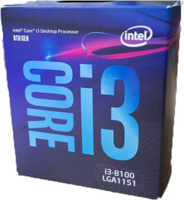 Intel Core i3-8100