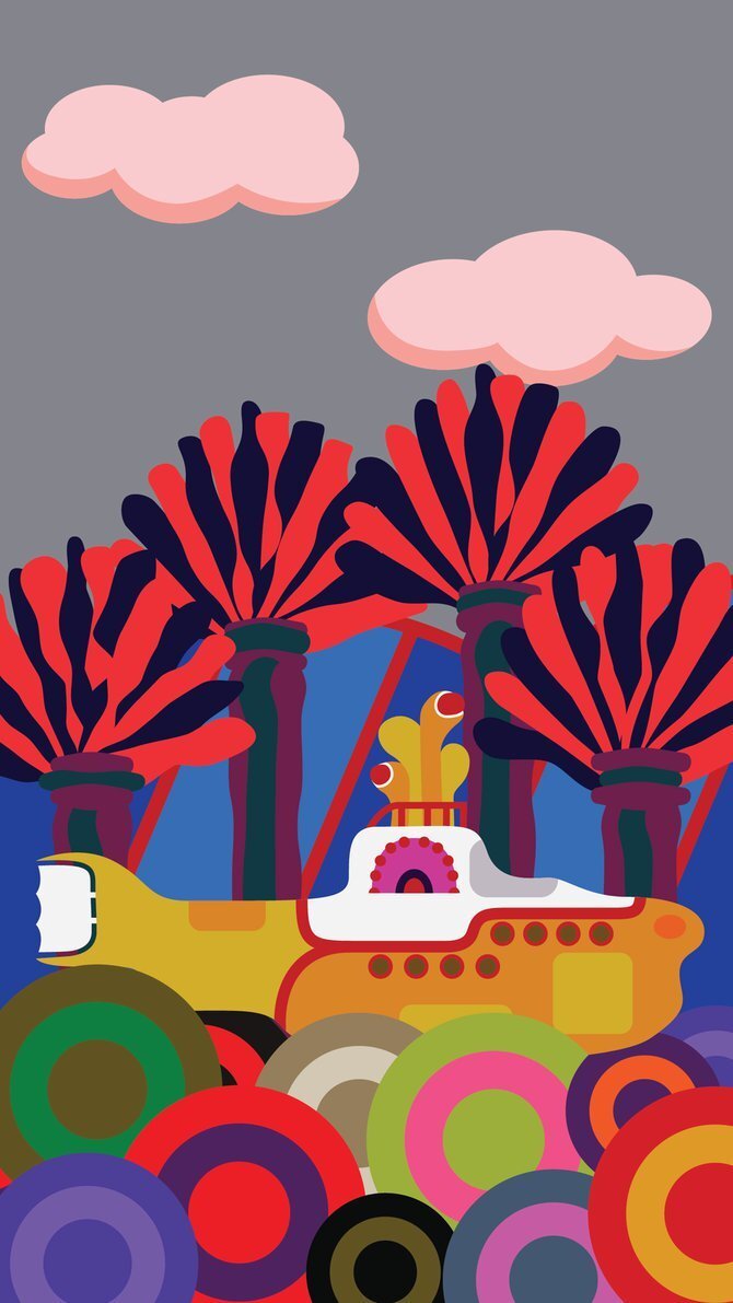 https://wallpapercave.com/yellow-submarine-wallpapers