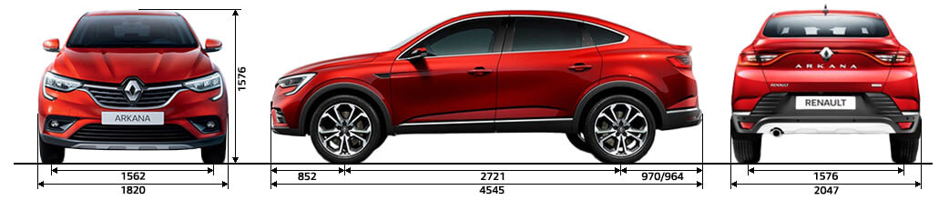 [caption id="attachment_1191" align="alignnone" width="1042"]Габаритные размеры Рено Аркана[/caption]