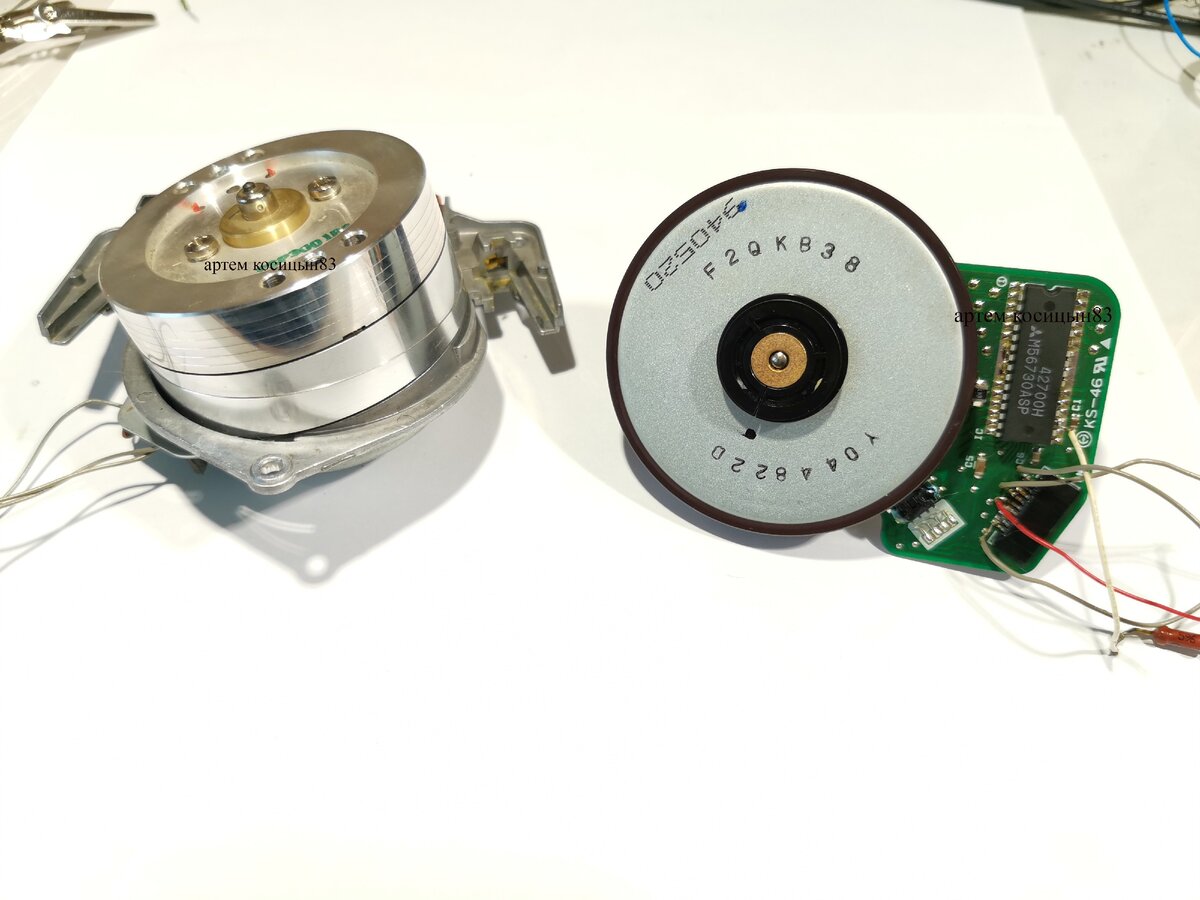 Как запустить моторы из видеомагнитофона | Электронные схемы | Дзен