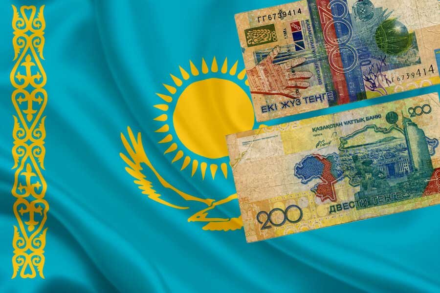 флаг республики Казахстан