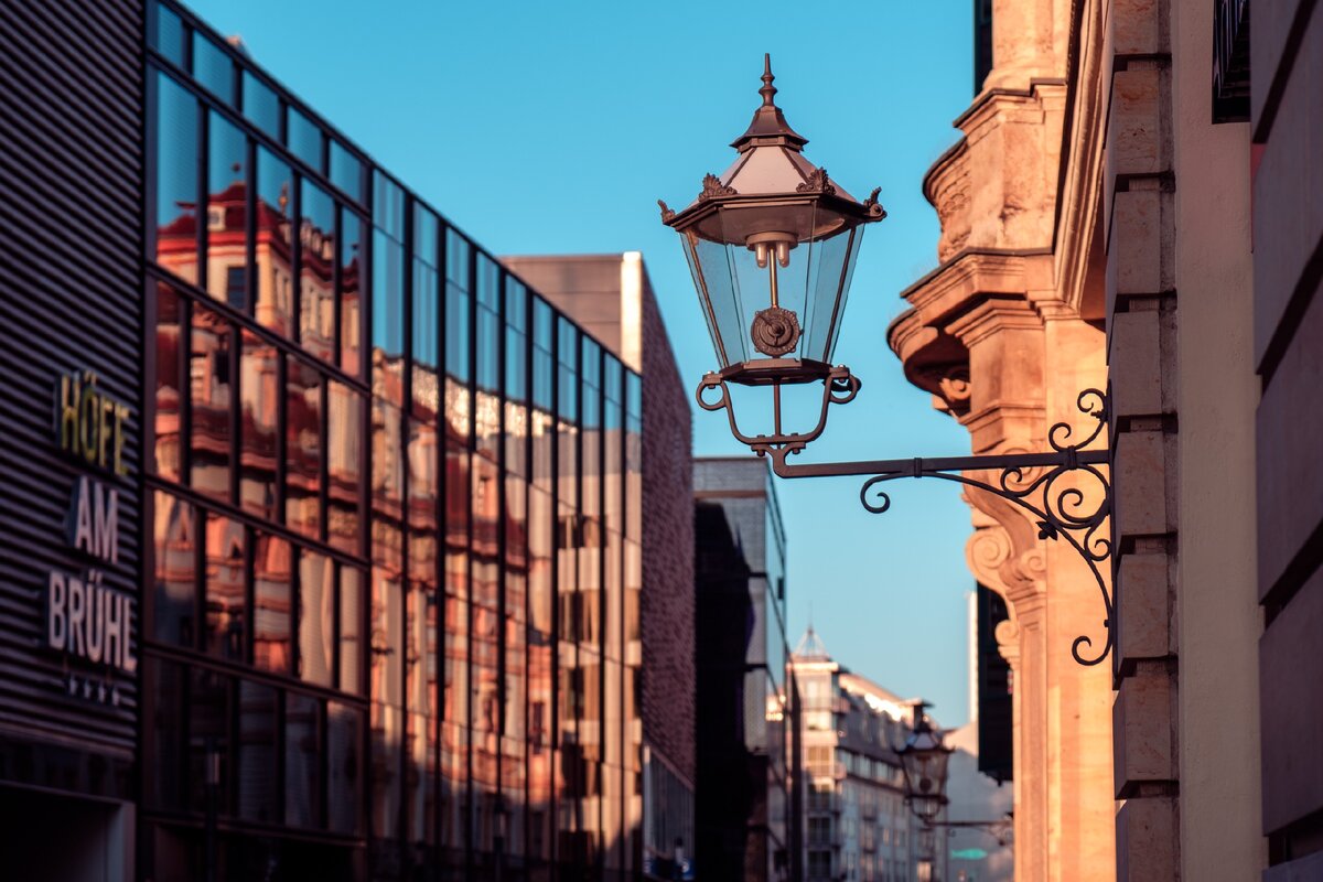 Фото: на улицах Лейпцига (Германия) 