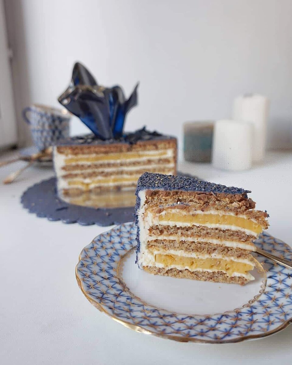 разрез торта "Эстерхази"