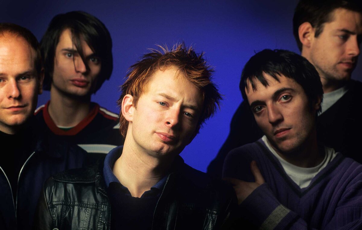 Radiohead в эру «The Bends».