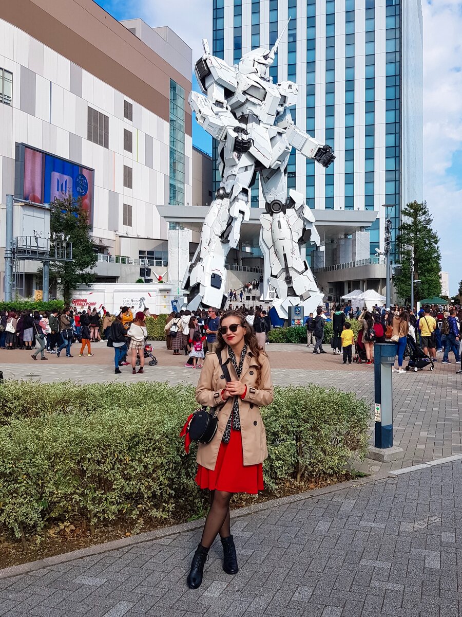 Evangelion на острове Одайба, Токио, Япония