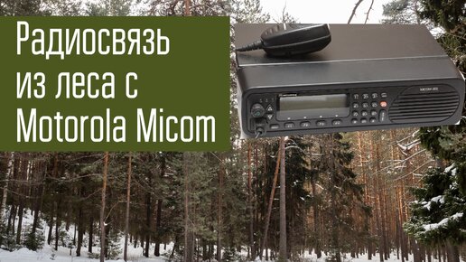 Радиосвязь на КВ из полевых условий зимой. Motorola micom 2es. Диапазоны 7 и 3.7 МГц.