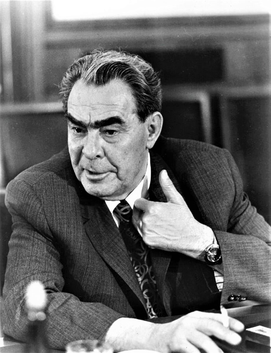 Леонид Ильич Брежнев, генеральный секретарь ЦК КПСС (фото взято из интернета)