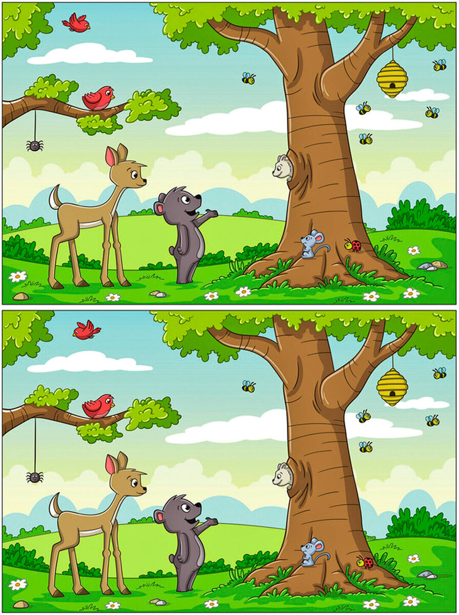 Spot the differences. vector illustration Desarrollo infantil, Imprimibles para 